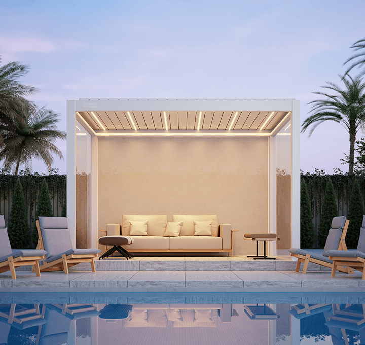 Relaxure Capri Series Custom Made Pergolas