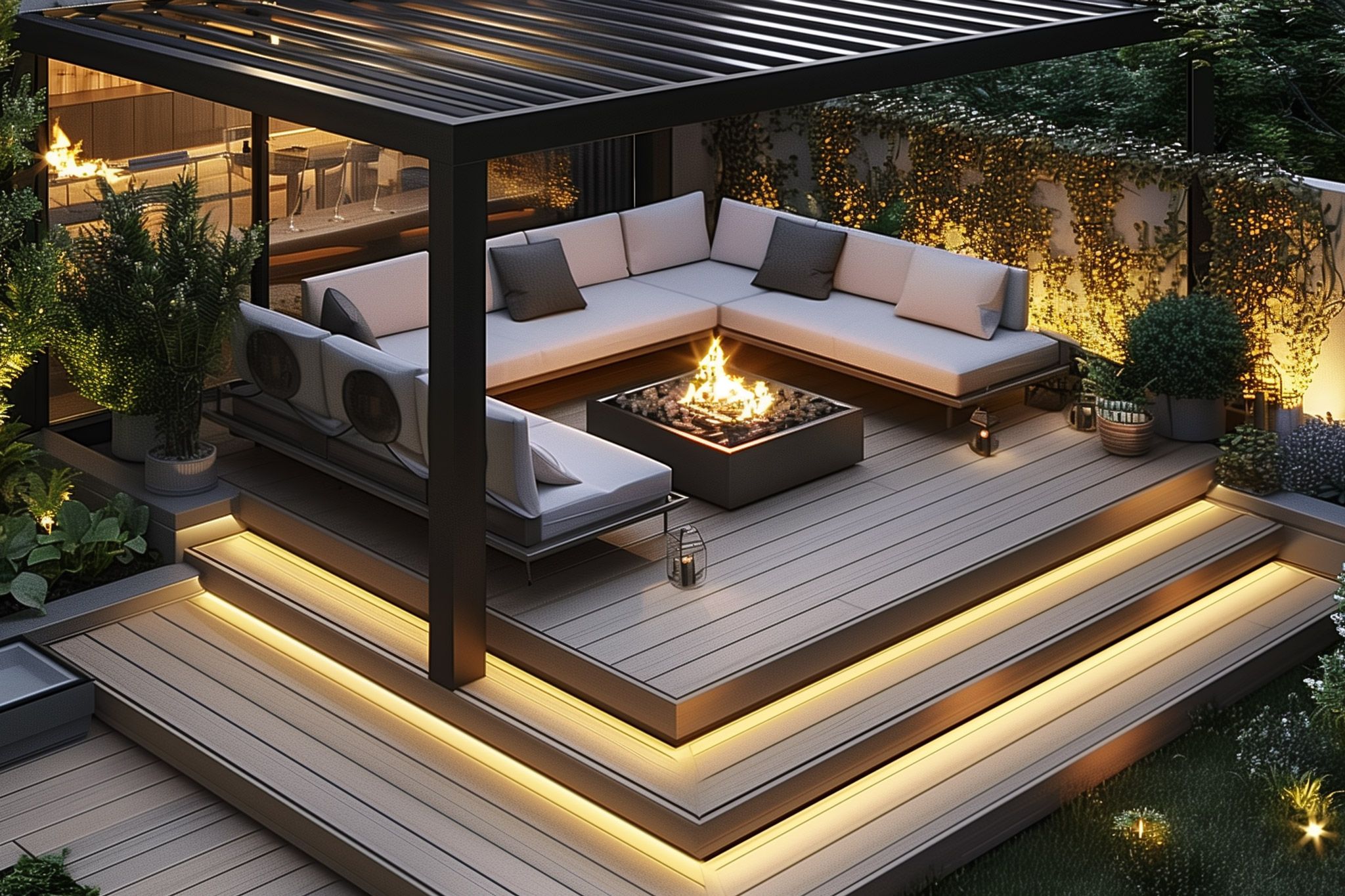 Relaxure Capri Custom Pergola