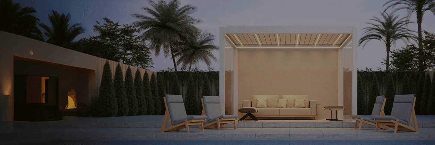 Relaxure Aluminum Pergola