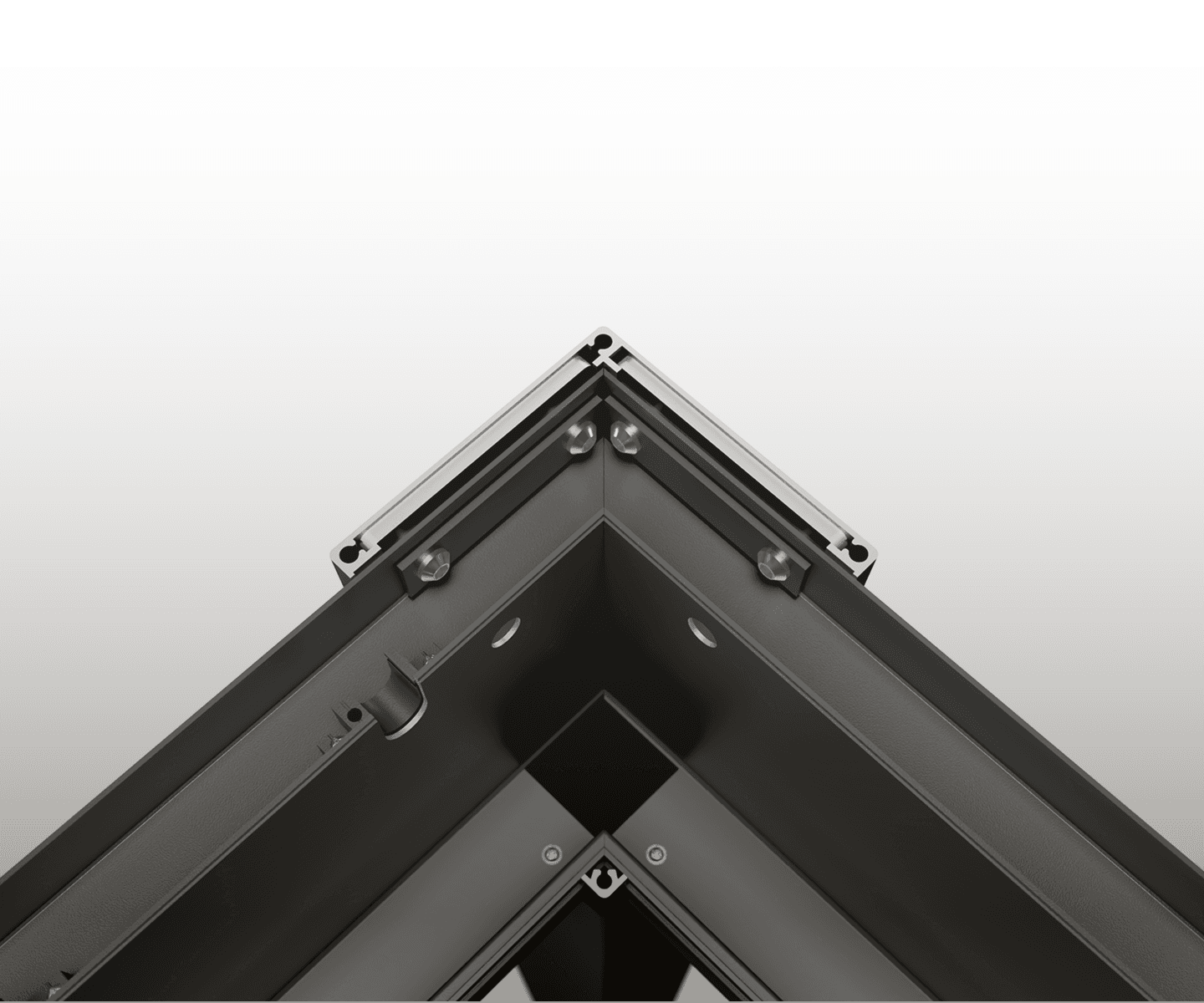 45° post-beam technology